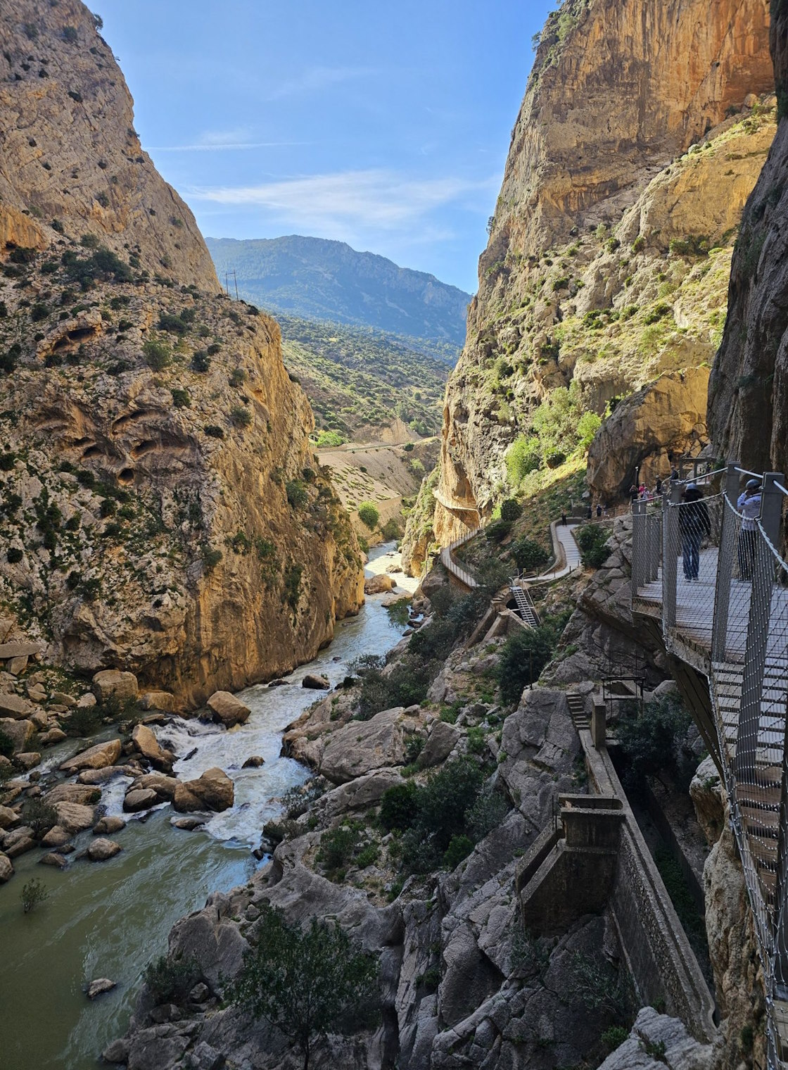 Caminito del Rey cliff